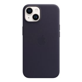 Apple Leather MagSafe Case iPhone 14 Ink