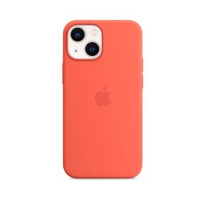 Apple Silicone MagSafe Case iPhone 13 Mini Nectarine