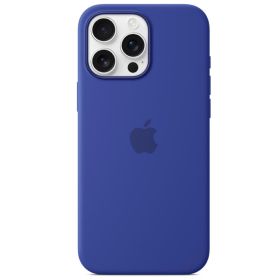 Apple Custodia Silicone MagSafe per iPhone 16 Pro Max  Blu Oltremare