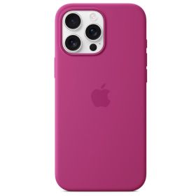 Apple Custodia Silicone MagSafe per iPhone 16 Pro Max  Fucsia
