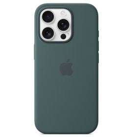 Apple Custodia Silicone MagSafe per iPhone 16 Pro – Verde Lago