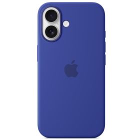 Apple Custodia Silicone MagSafe per iPhone 16 Blu Oltremare