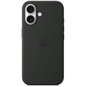 Apple Custodia Silicone MagSafe per iPhone 16 Nero