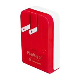 Twelve South PlugBug 50W USB-C Caricatore da Viaggio da Parete con Find My