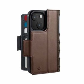 Twelve South - BookBook per iPhone 15 MagSafe - Marrone