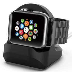 Casecentive - Dock di ricarica Apple Watch Nero