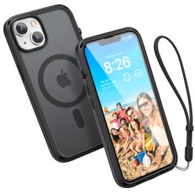 Catalyst - Custodia Influence compatibile con MagSafe iPhone 13 / 14 - Nero Stealth