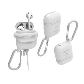 Catalyst - Custodia Impermeabile e a Prova di Caduta per AirPods (Prima e Seconda Generazione) - Bianco