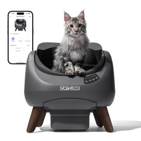 CATLINK Open X - Lettiera Automatica Autopulente Aperta grigia