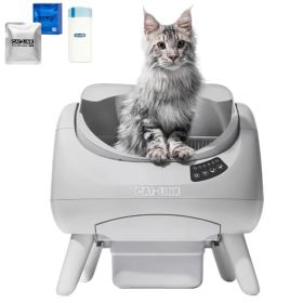 CATLINK Open X Lite – Lettiera Automatica Aperta Bianca
