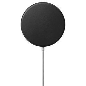 Nomad - Copertura in pelle per cavo MagSafe - Nero