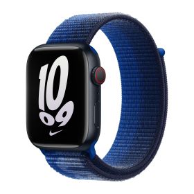 Apple - Nike Sport Loop per Apple Watch 38mm / 40mm / 41mm / 42mm - Game Royal / Midnight Navy