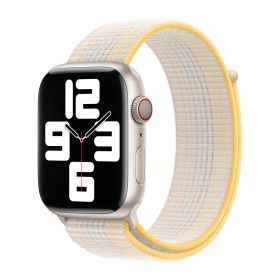 Apple Sport Loop - Cinturino per Apple Watch 42mm / 44mm / 45mm / 49mm - Starlight