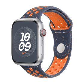 Apple - Nike Sport Band per Apple Watch 42mm / 44mm / 45mm / 49mm - Blue Flame S/M