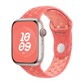 Apple Nike Sport - Cinturino per Apple Watch 42mm / 44mm / 45mm / 49mm - Magic Ember S/M