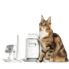 Kit per la toelettatura dei gatti 4-in-1 Neakasa P0 Pro/Lite con aspirapolvere