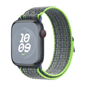 Apple Nike Sport Loop Apple Watch 38mm / 40mm / 41mm / 42mm Bright Green / Blue