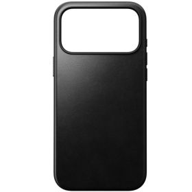 Nomad Custodia Moderna in Pelle per iPhone 17 Pro Nera