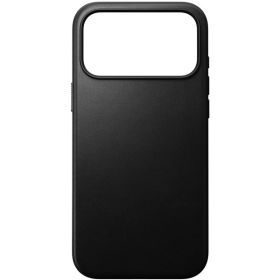 Nomad Custodia Moderna in Pelle per iPhone 17 Pro Max Nera