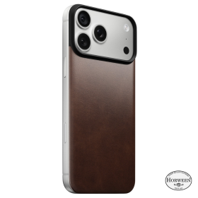 Nomad Retro Magnetico in Pelle Horween MagSafe iPhone 18 Pro Max Rustic Brown