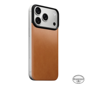 Nomad Retro Magnetico in Pelle Horween MagSafe iPhone 18 Pro Saddle