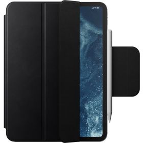 Nomad Modern Leather Folio case iPad Pro 13 inch (2024/M4) Black