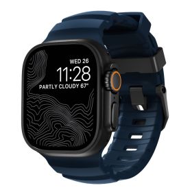 Nomad - Rocky Point Cinturino per Apple Watch 42mm / 44mm / 45mm / 49mm - Atlantic Connector Nero