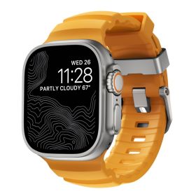 Nomad Rocky Point - Cinturino per Apple Watch 42mm / 44mm / 45mm / 49mm - Sol Connector Natural