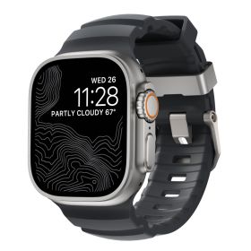 Nomad Rocky Point - Cinturino per Apple Watch 42mm / 44mm / 45mm / 49mm Storm Connector Natural