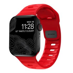 Nomad - Cinturino Sport Limited Edition per Apple Watch Ultra 42mm / 44mm / 45mm / 49mm - Night Watch Red