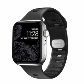 Nomad - Cinturino Sport Slim per Apple Watch 42mm / 44mm / 45mm / 49mm - Nero