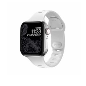 Nomad - Cinturino Sport Slim per Apple Watch 38mm / 40mm / 41mm / 42mm - Bianco
