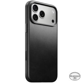 Nomad Custodia Traditional in Pelle Horween iPhone 18 Pro Nera