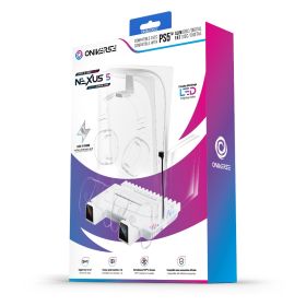 Oniverse - Nexus 5 Supporto Multifunzionale - PS5/PS5 Slim - Bianco