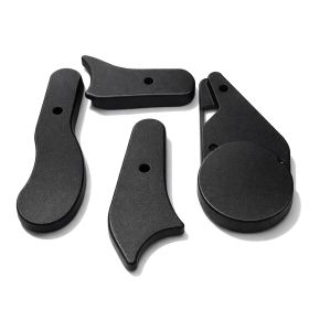 Ranqer - Set coperchi regolatori angolari #166 Carbon / Felix / Halo - Nero