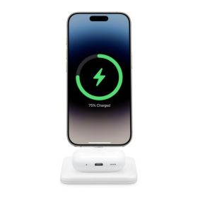 Twelve South - HiRise 2 Deluxe - Supporto di Ricarica 2-in-1 - Bianco