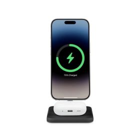 Twelve South HiRise 2 Deluxe - Supporto di Ricarica 2-in-1 Nero