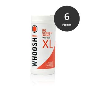 WHOOSH! Salviettine igienizzanti Screen Shine per schermi (90 pezzi) - Bundle 6 pezzi
