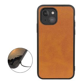 Casecentive Shockproof - Cover per iPhone 13 Mini - Marrone