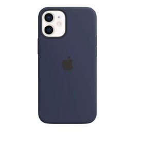 Apple - Custodia in Silicone con MagSafe per iPhone 12 Mini - Deep Navy 