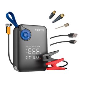 Forever 4 in 1 - Jumpstarter con Compressore 7200mAh - Nero / Blu