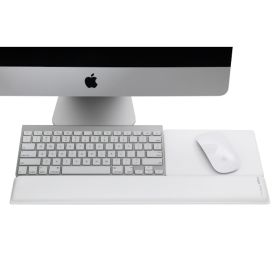 Rain Design - mRest Poggiapolsi e Tappetino per Mouse - Bianco