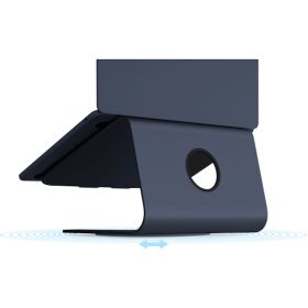 Rain Design - mStand 360 Supporto per Laptop con base girevole - Midnight