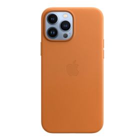Apple - Cover MagSafe in pelle per iPhone 13 Pro - Golden Brown