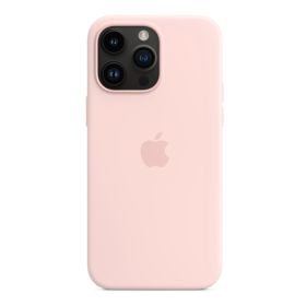 Apple - Cover MagSafe in Silicone per iPhone 14 Pro Max - Chalk Pink
