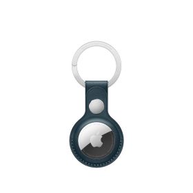Apple - Portachiavi AirTag in pelle - Baltic Blue