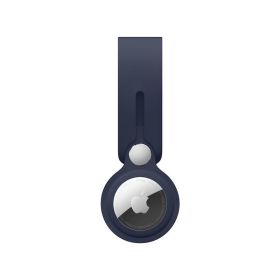 Apple - Laccetto AirTag in pelle - Deep Blue