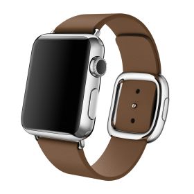Apple Modern Buckle - Cinturino per Apple Watch L 38mm / 40mm / 41mm - Marrone