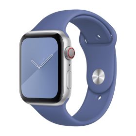 Apple Sport Band - Cinturino per Apple Watch 42mm / 44mm / 45mm / 49mm - Linen Blue