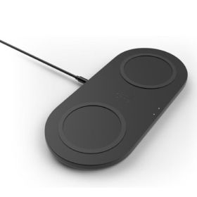 Belkin - Doppio Caricatore Wireless 10W - Nero